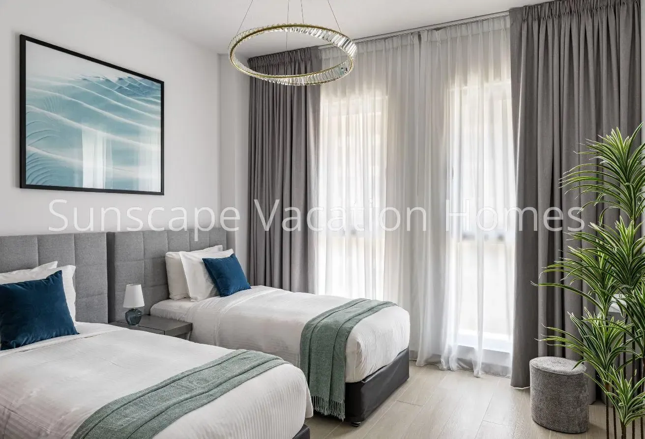 Furnished 2BR Holiday Home, MJL near Burj Al Arab