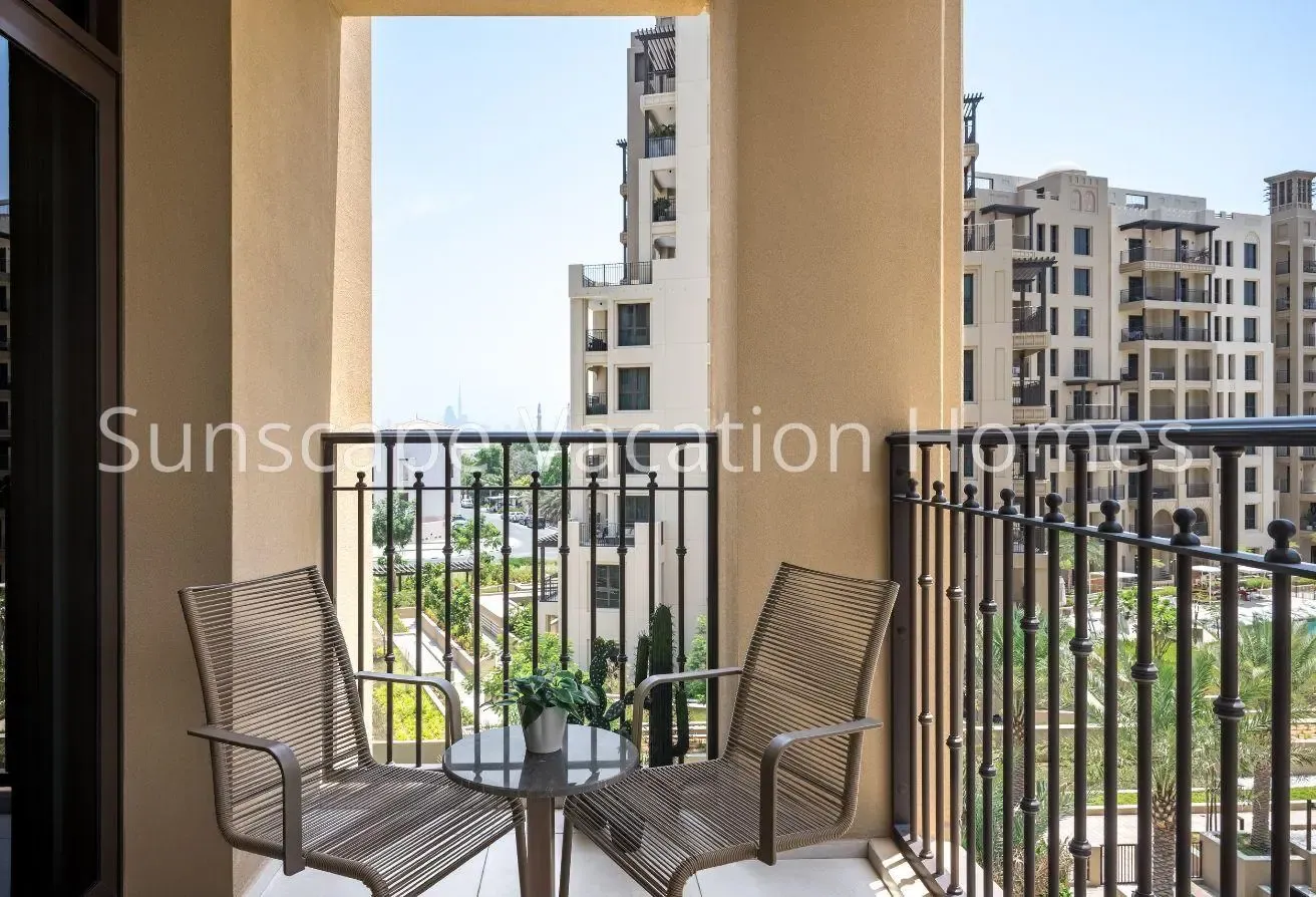 Furnished 2BR Holiday Home, MJL near Burj Al Arab