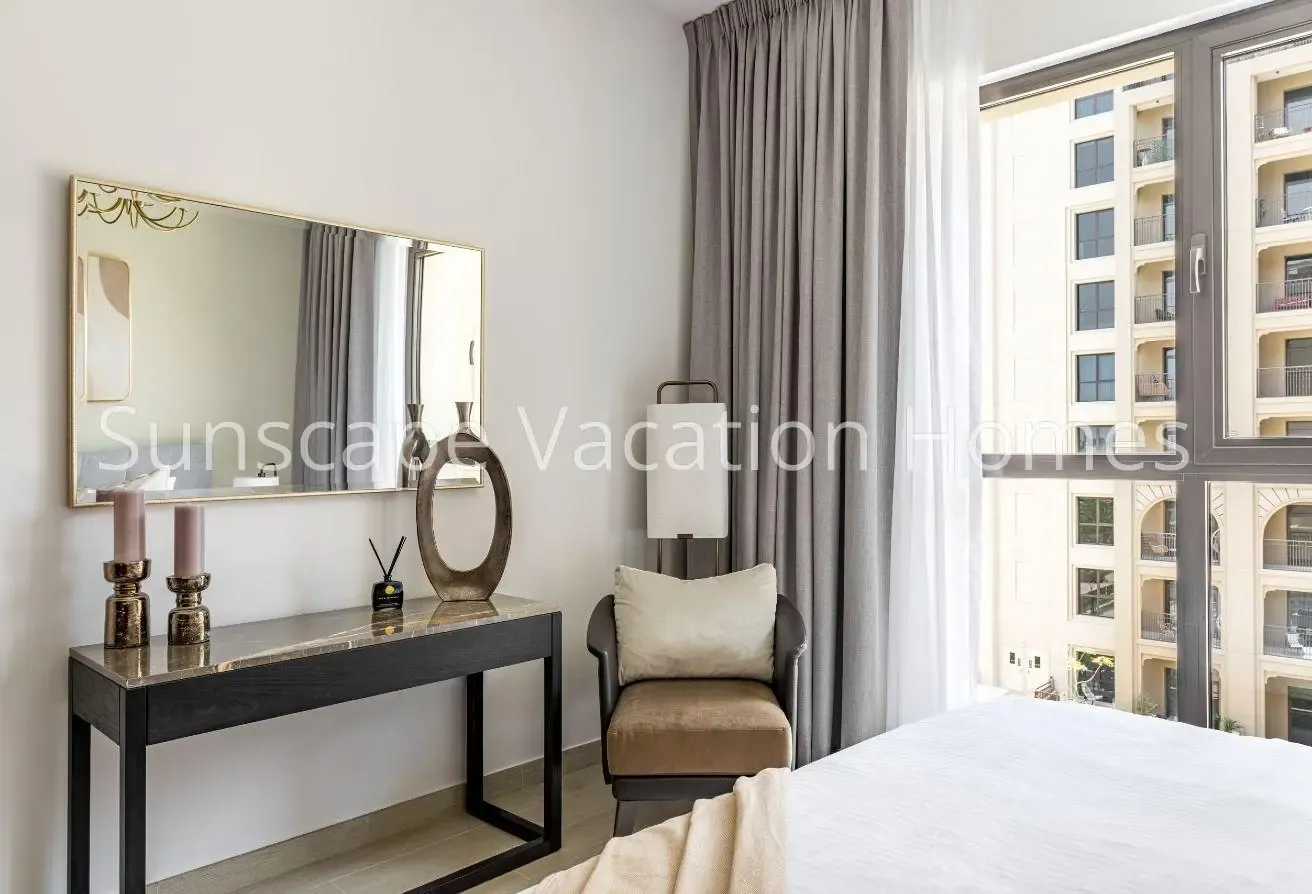 Furnished 2BR Holiday Home, MJL near Burj Al Arab