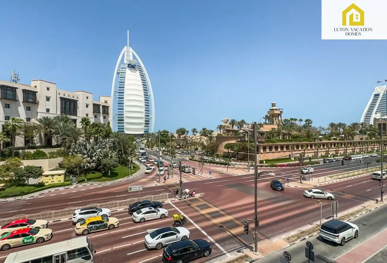 Spacious 3BR in Lamtara 1, Burj Al Arab View