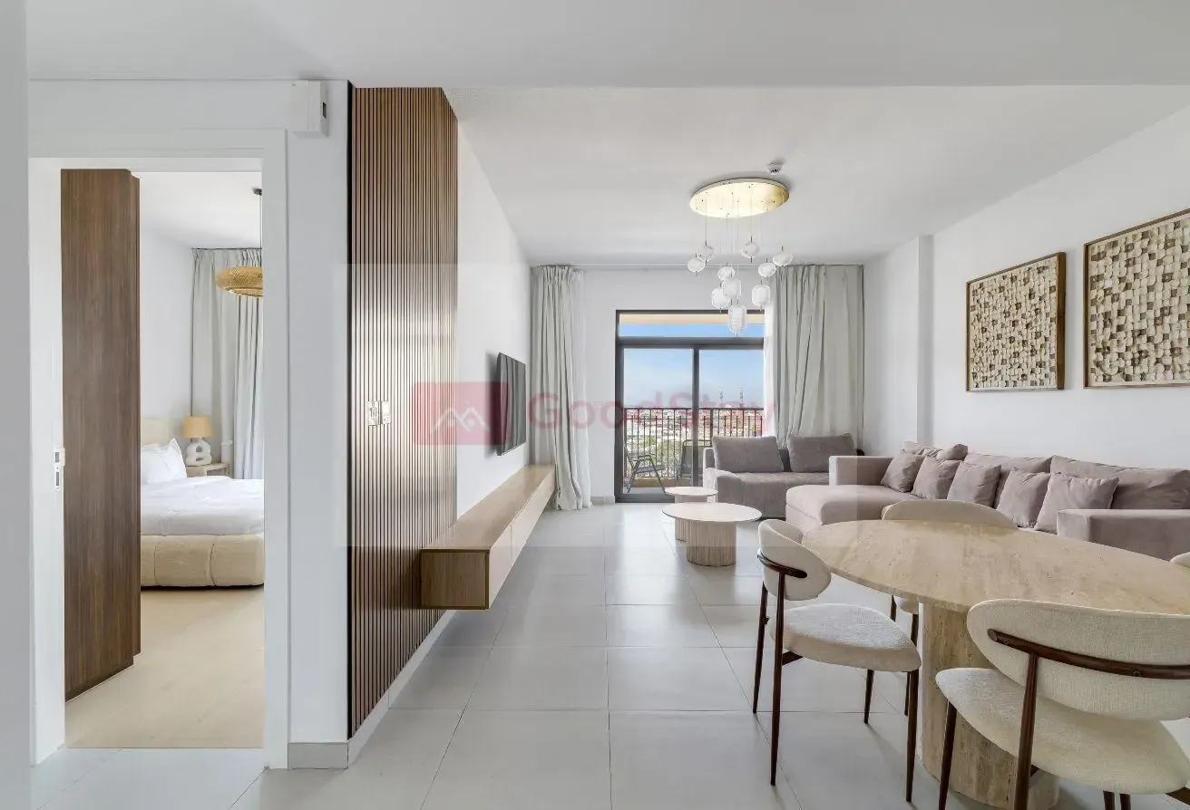 Stylish New 1BDR Apartment with Burj Al Arab View