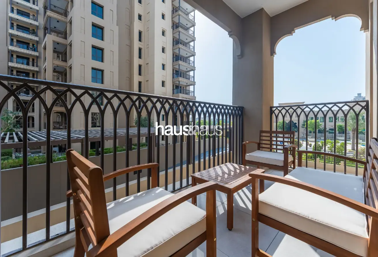 Chic 2BR | Pool View | Newly Furnished