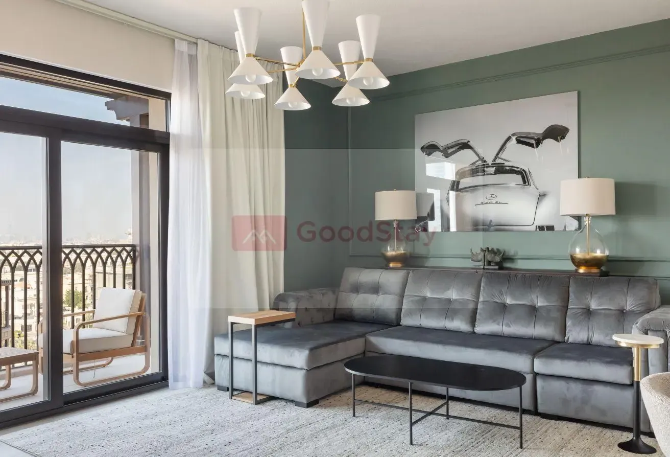 Spacious 1BR in MJL, Pool&Gym | Burj Al Arab View