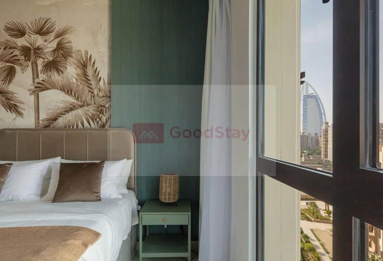 Spacious 1BR in MJL, Pool&Gym | Burj Al Arab View
