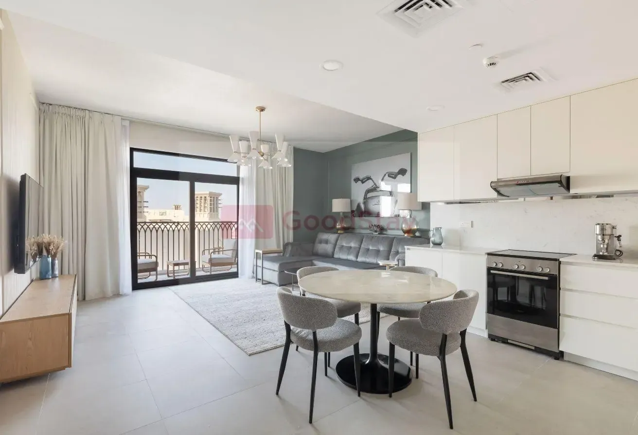 Spacious 1BR in MJL, Pool&Gym | Burj Al Arab View