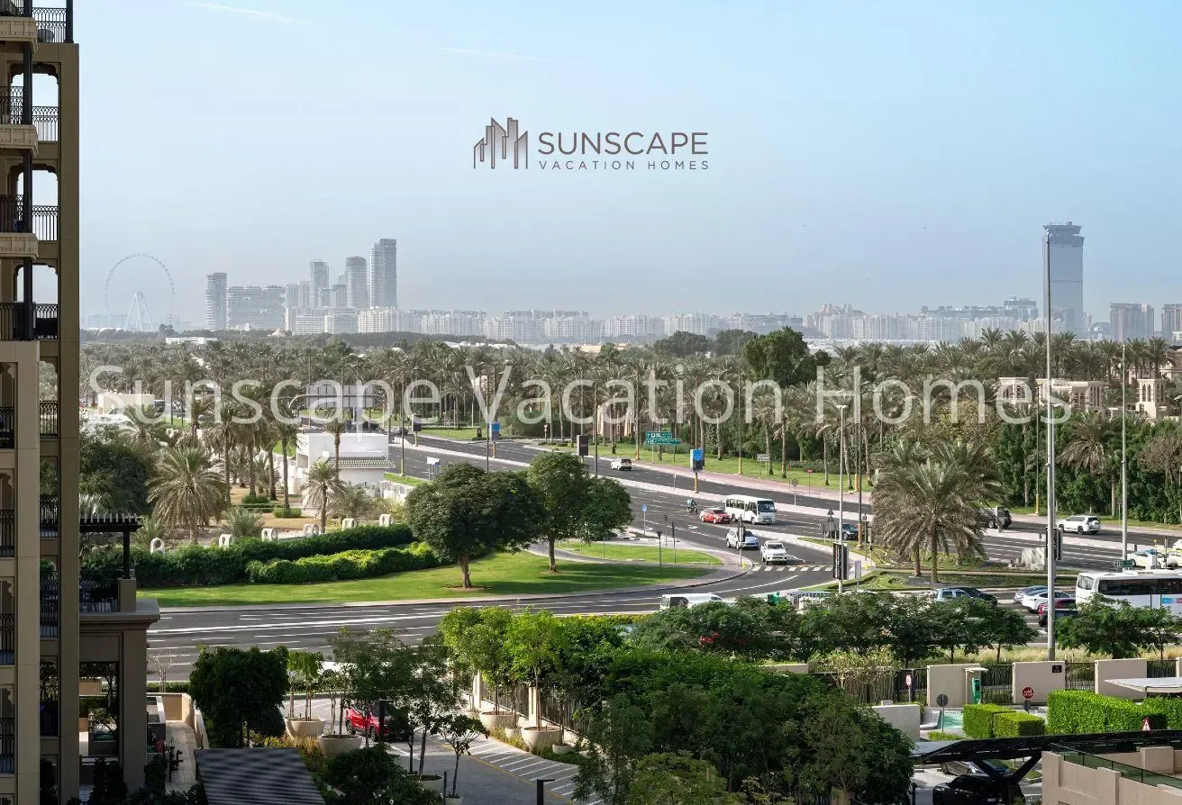 Designer 1BR - MJL, Skyline view near Burj Al Arab
