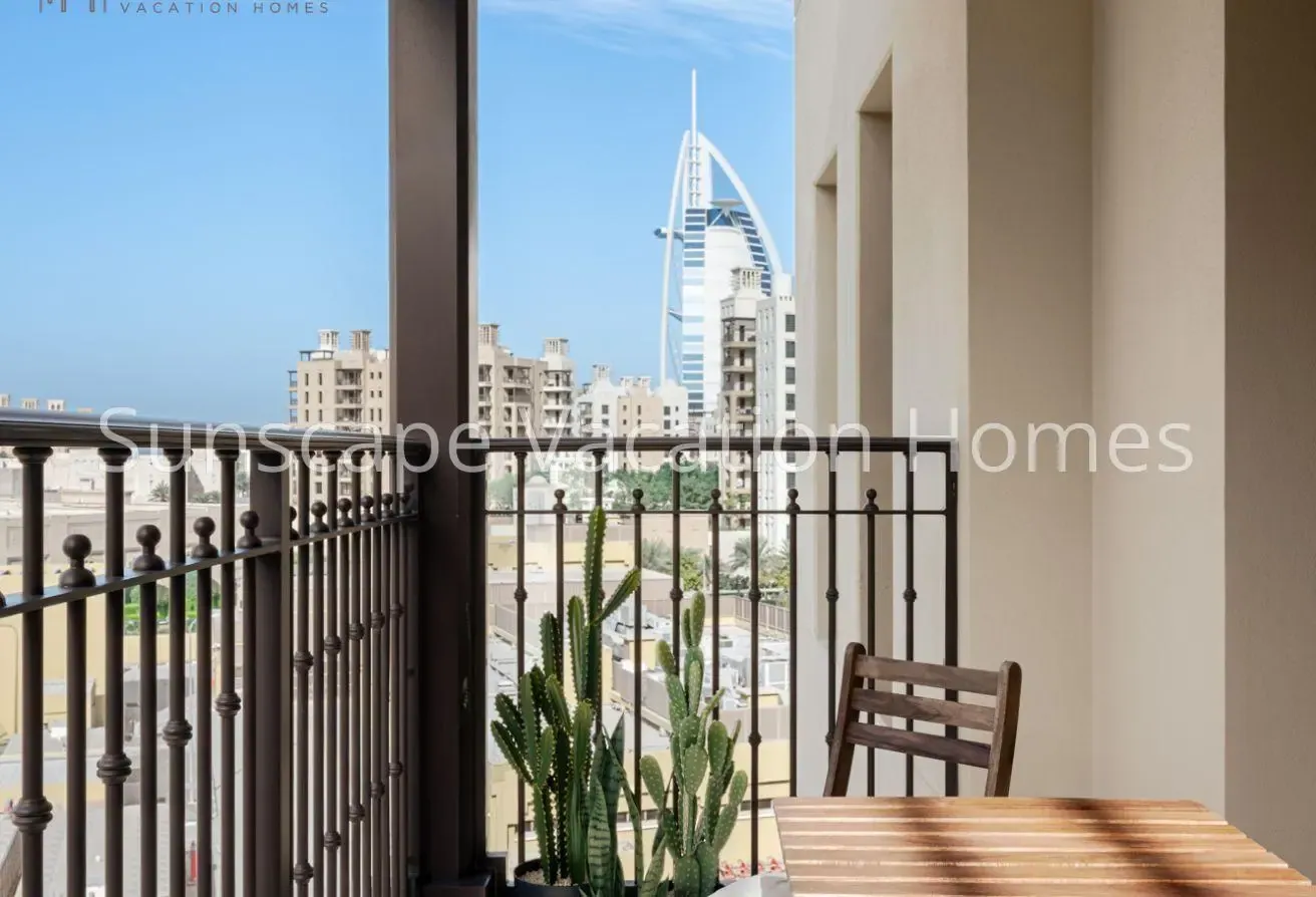 Designer 1BR - MJL, Skyline view near Burj Al Arab