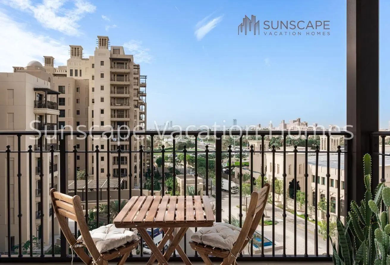 Designer 1BR - MJL, Skyline view near Burj Al Arab