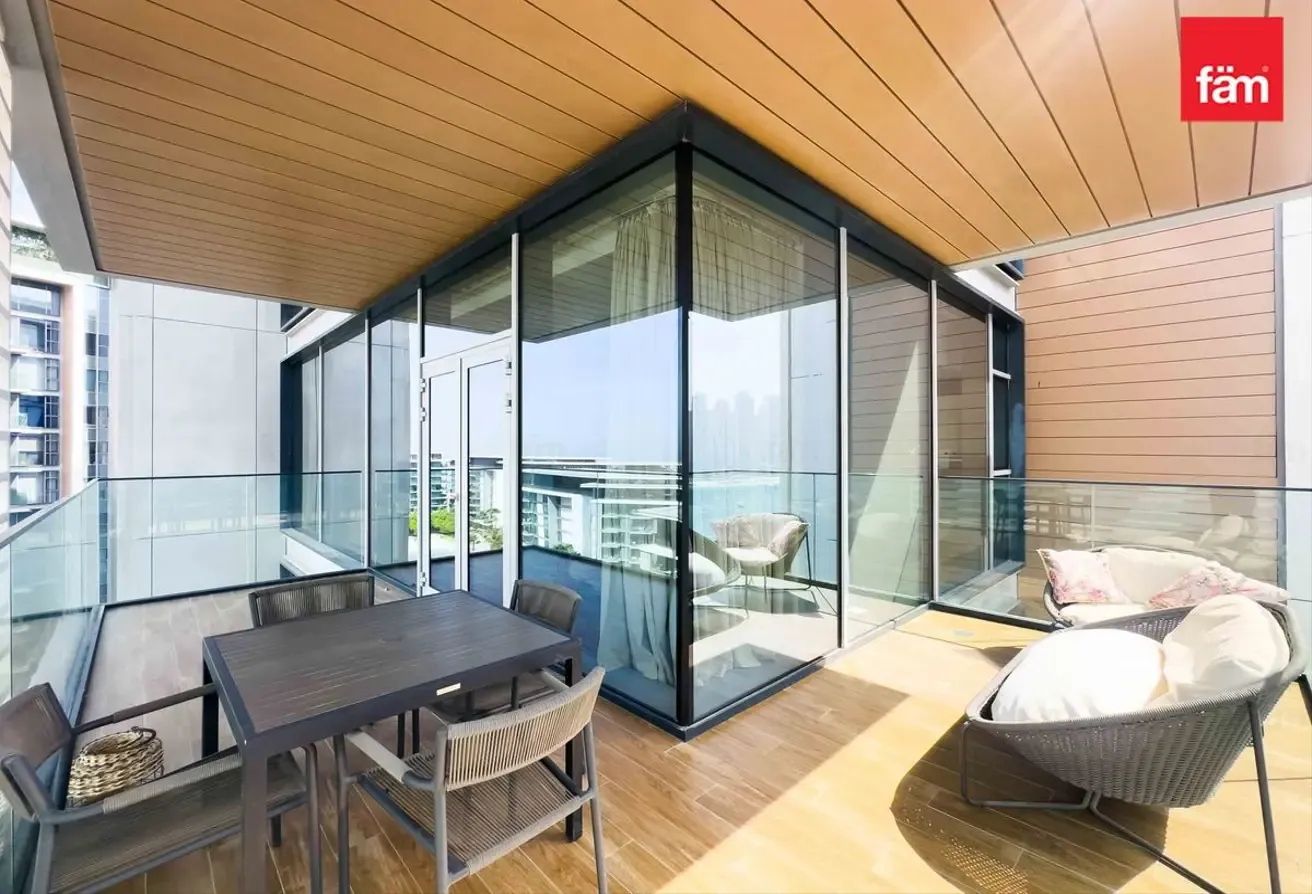 High Floor Panoramic Sea View3Bed+MaidFurnished