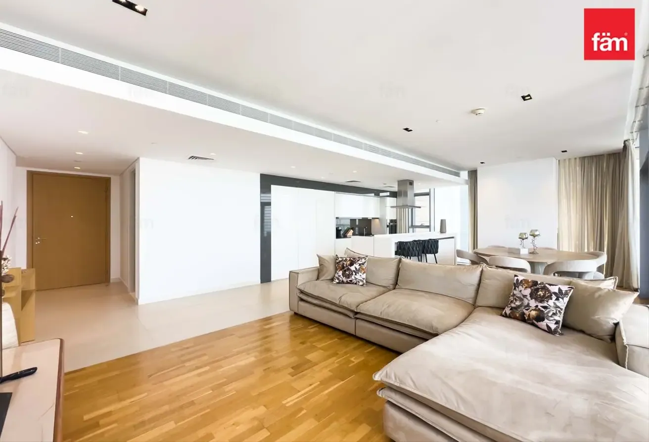 High Floor Panoramic Sea View3Bed+MaidFurnished