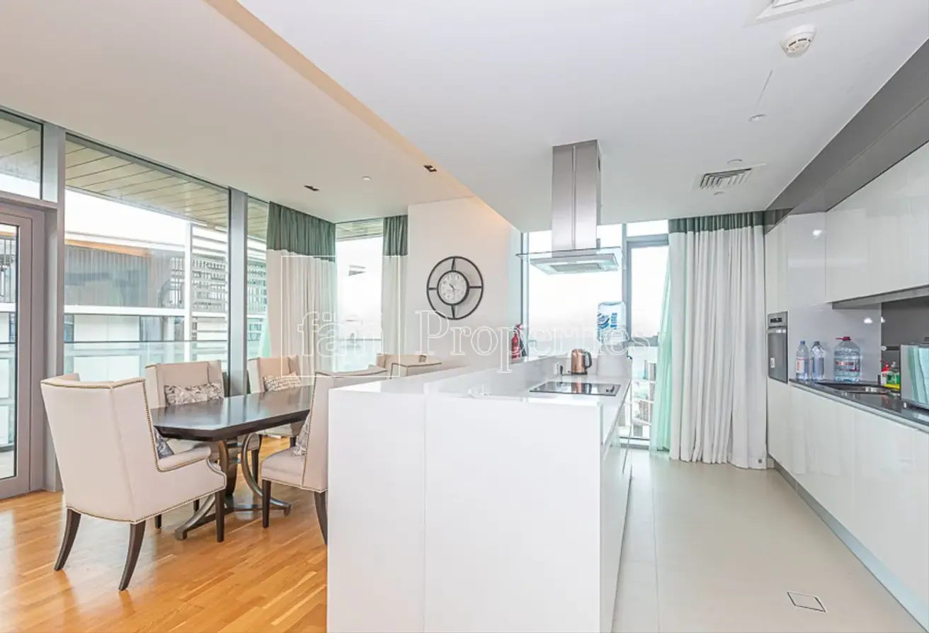 3 Bed + Maid Sea View l Furnished | Exclusive