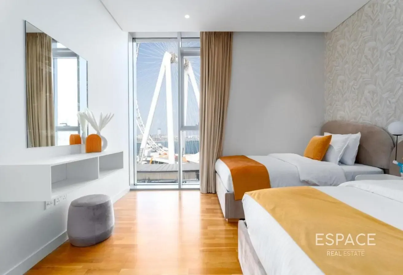Vacant | Dubai Eye View | Furnished
