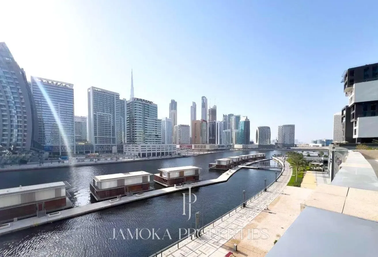 Furnished | Canal & Burj Khalifa View | Vacant