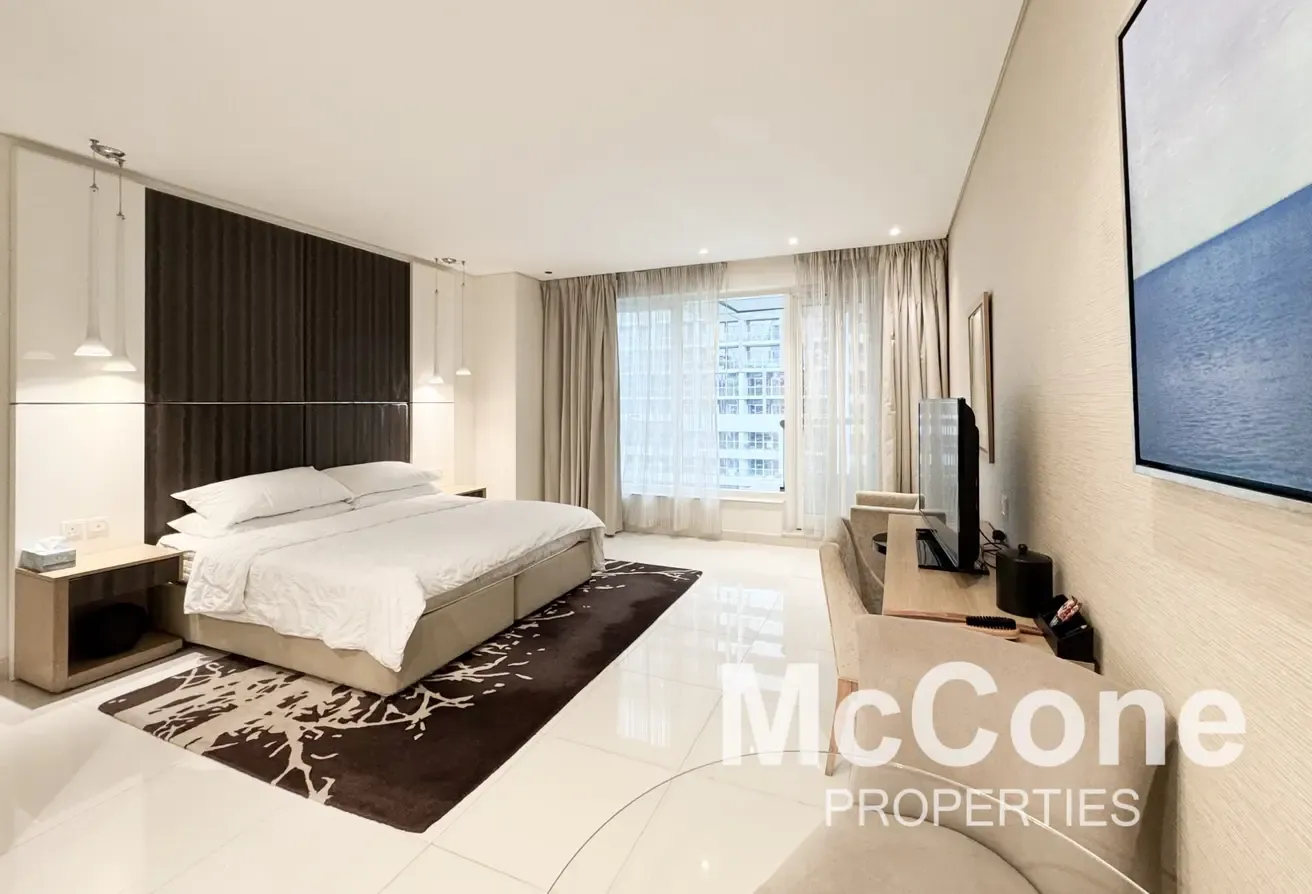 Luxury Studio | Fully Furnished | Burj View