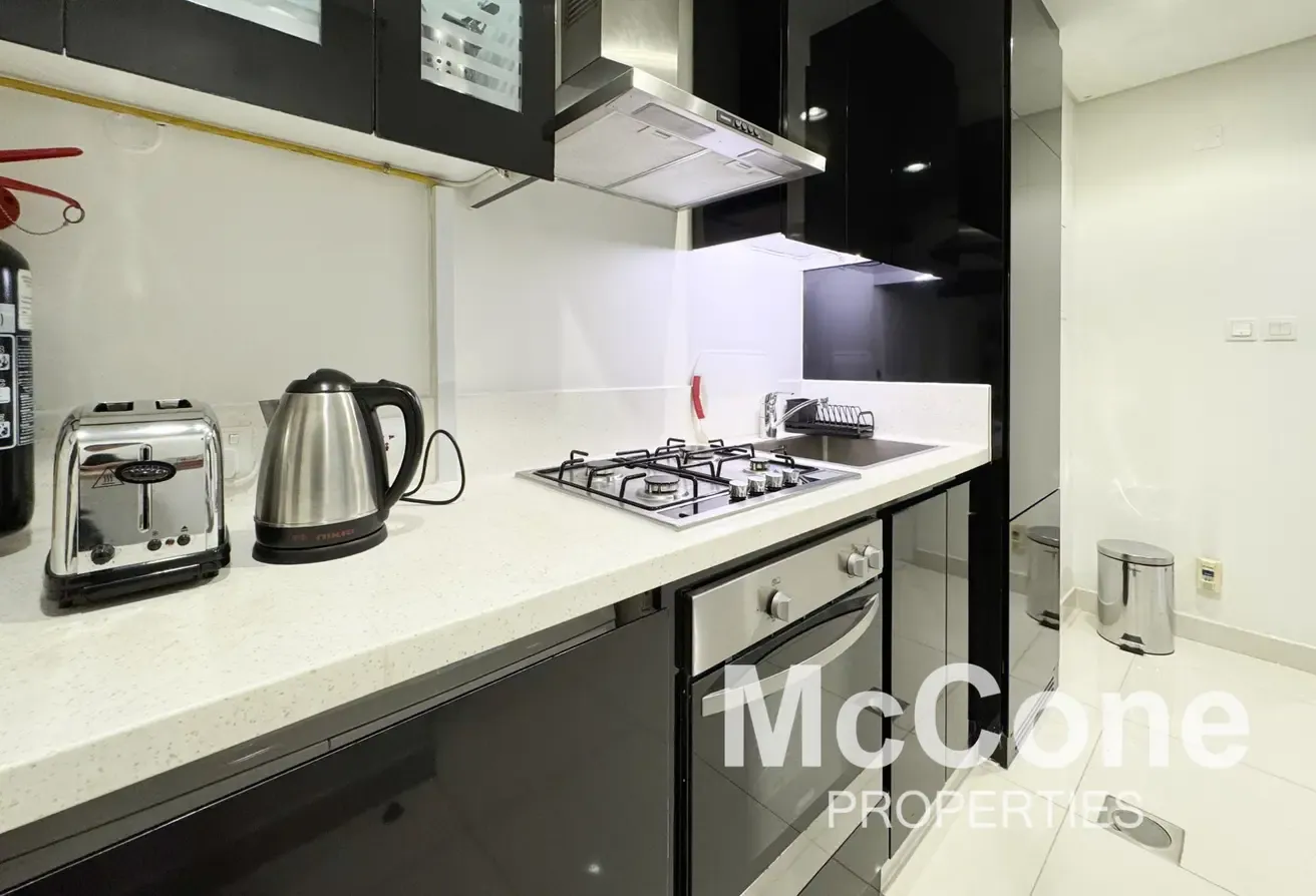 Luxury Studio | Fully Furnished | Burj View
